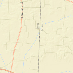 Tatumville Tennessee Street Map