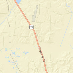 Hico Tennessee Street Map