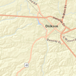 531-535 Furnace Hollow Road, Dickson Street Map