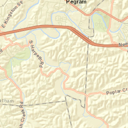Interstate 40, Pegram, TN 37143, USA Street Map