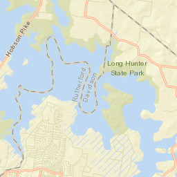 Morrow Tennessee Street Map