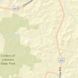 Norene Tennessee Street Map