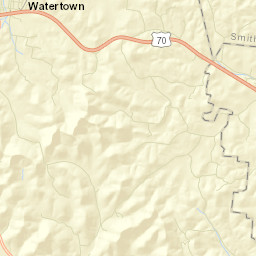 Watertown Street Map