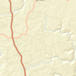 Woody Tennessee Street Map