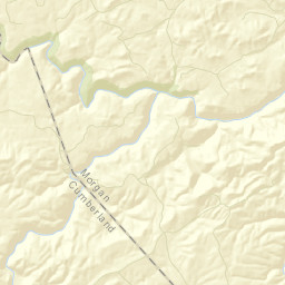 Obed Junction Tennessee Street Map