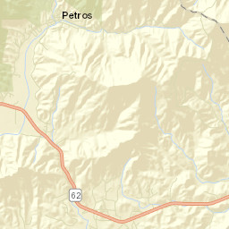 Stephens Tennessee Street Map