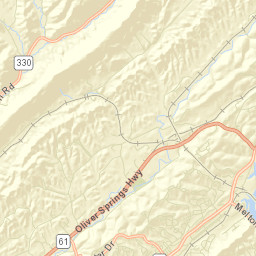 547-675 Bush Road, Clinton, TN 37716 Street Map