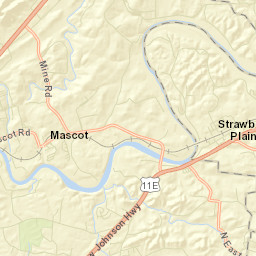 Wyricktown Tennessee Street Map