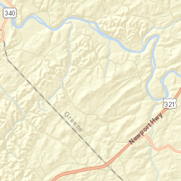 Ottinger Tennessee Street Map
