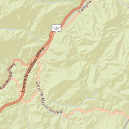 Temple Hill Tennessee Street Map