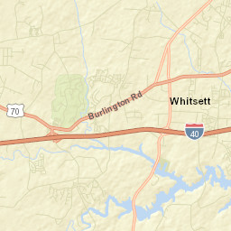 1120 Rock Creek Dairy Road, Gibsonville, NC Street Map