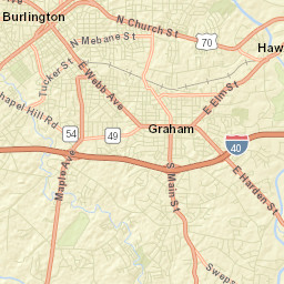Graham Street Map