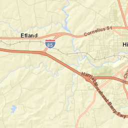 Orange County Street Map