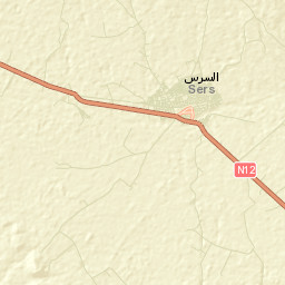 As Sars Street Map