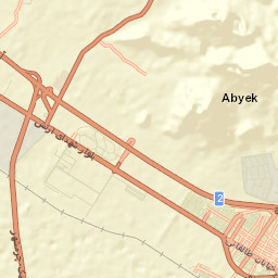 Abyek Street Map