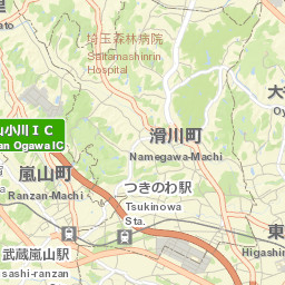 Higashimatsuyama Shi Street Map