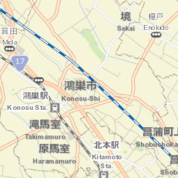 Konosu-Shi Street Map