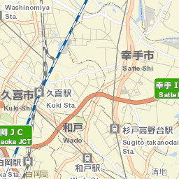 Satte Shi Street Map