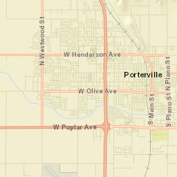 Nanceville California Street Map