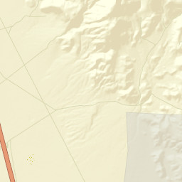 Coso Junction California Street Map