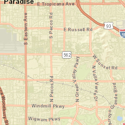 2 Cactus Garden Dr Henderson NV Street Map