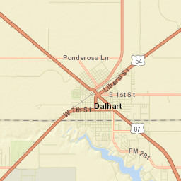 902 Bea Street, Dalhart, TX 79022, USA Street Map