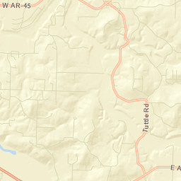 Tuttle Arkansas Street Map