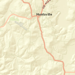 Huntsville Arkansas Street Map