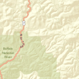 The Basin Arkansas Street Map