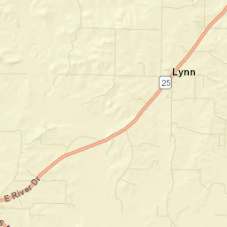 Lynn Arkansas Street Map