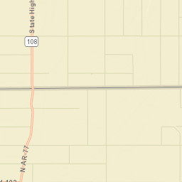 Pawheen Arkansas Street Map