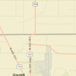 Calumet Arkansas Street Map