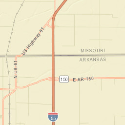 Yarbro Arkansas Street Map