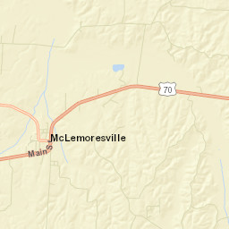 New Zion Tennessee Street Map