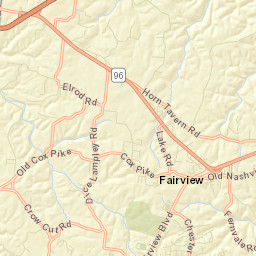 213 Tennessee 96, Fairview, TN 37062 Street Map