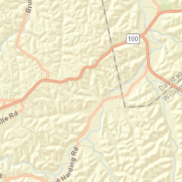 Oak Tree Tennessee Street Map