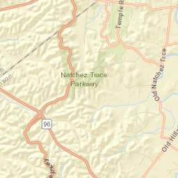 Trace End Estates Tennessee Street Map