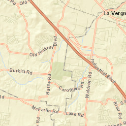 863-873 Briargrove Drive, La Vergne, TN Street Map