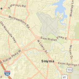 117 Bailey Collins Drive, Smyrna, TN 37167 Street Map