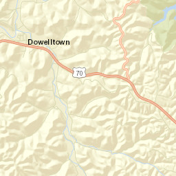 Snows Hill Tennessee Street Map