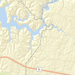 Rock Castle Tennessee Street Map