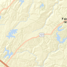 Woodlands Tennessee Street Map