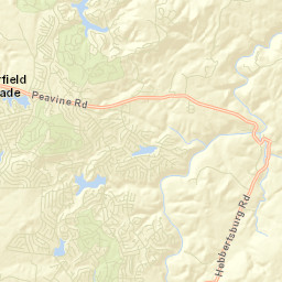 Windsor Bluff Tennessee Street Map