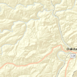 Piney Tennessee Street Map