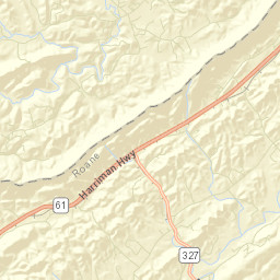 Winslow Tennessee Street Map