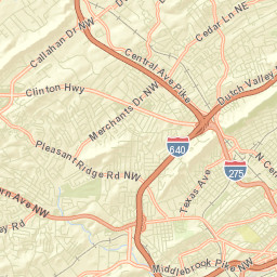 West Haven Tennessee Street Map