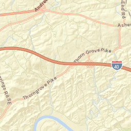Wooddale Tennessee Street Map