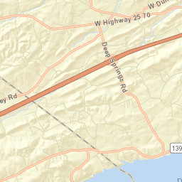 Woolardtown Tennessee Street Map