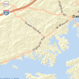 Greenhill Tennessee Street Map