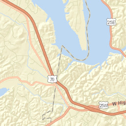Wilsonville Tennessee Street Map